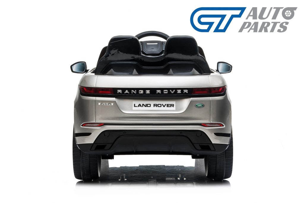 Official Licensed Land Rover Range Rover Evoque Ride On Car for Kids 2 Seats Silver Grey Painted -14420