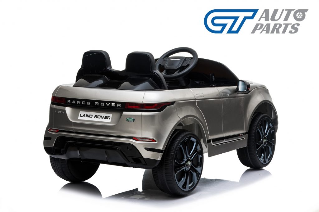Official Licensed Land Rover Range Rover Evoque Ride On Car for Kids 2 Seats Silver Grey Painted -14421