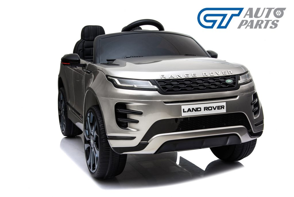 Official Licensed Land Rover Range Rover Evoque Ride On Car for Kids 2 Seats Silver Grey Painted -14423