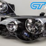 Sports Version Black Head Lights for 02-06 Ford Falcon BA BF XXR6 XR8 Farimont FPV Sedan Ute-14129