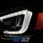 VLAND QX2 LED Dynamic Turn Signal DRL HEADLIGHTS for 2014-2017 MY15-MY17 SUBARU WRX / STI / LEVORG -14041