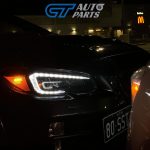 VLAND QX2 LED Dynamic Turn Signal DRL HEADLIGHTS for 2014-2017 MY15-MY17 SUBARU WRX / STI / LEVORG -14044