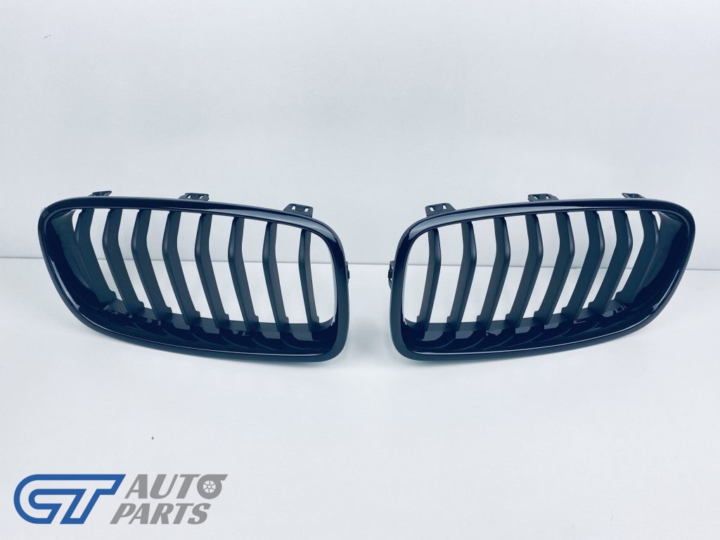 M Sport Style Gloss Black Front Bumper Bar Grille Grill for BMW 3-Series F30 F31-14901