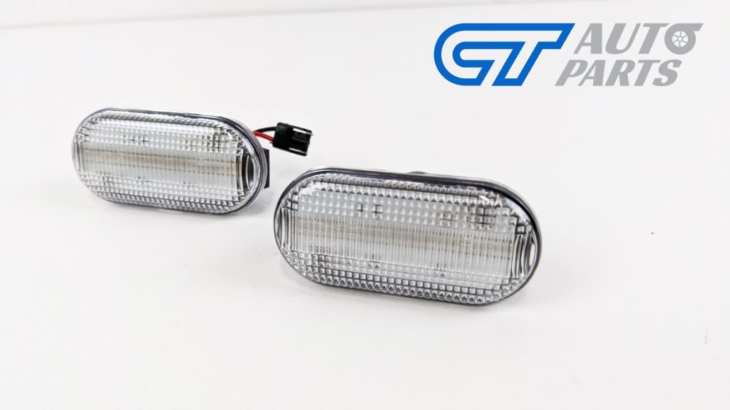 Clear LED side indicators side marker fender lights for 04-19 Nissan NAVARA D40 -14939