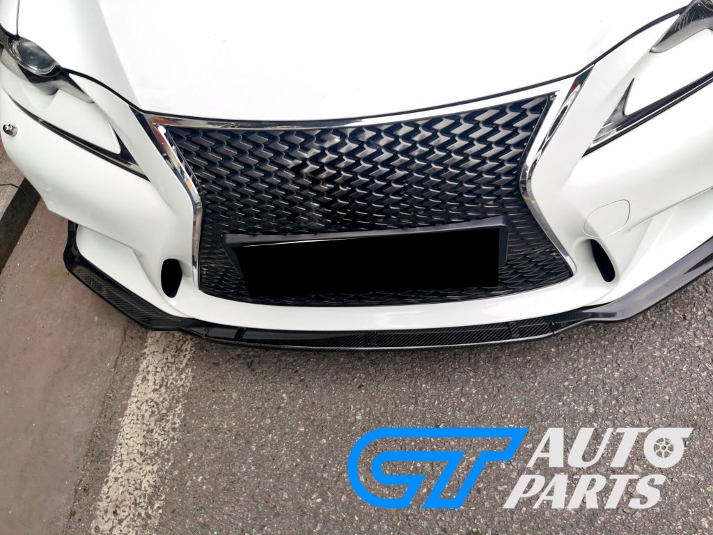 Carbon Front Bumper Lip Diffuser For 2014-2016 Lexus IS250 IS350 Sport-15205