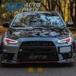 DEMON EYE 3D Neon LED DRL Bar Projector HeadLights for 07-17 Mitsubishi Lancer CJ EVO X-15321