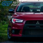 DEMON EYE 3D Neon LED DRL Bar Projector HeadLights for 07-17 Mitsubishi Lancer CJ EVO X-15322