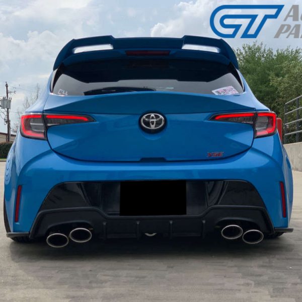 Oe V2 Style Rear Spoiler For 2018-2020 Toyota Corolla Hatchback 