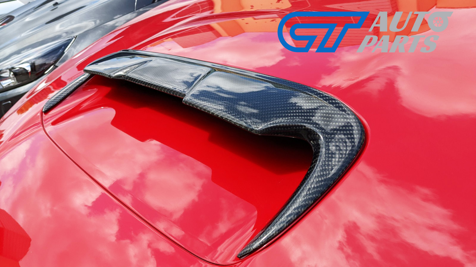 Fit For Toyota GT86 Subaru BRZ Real Carbon Fiber Engine Hood Bonnet Cover  Trims